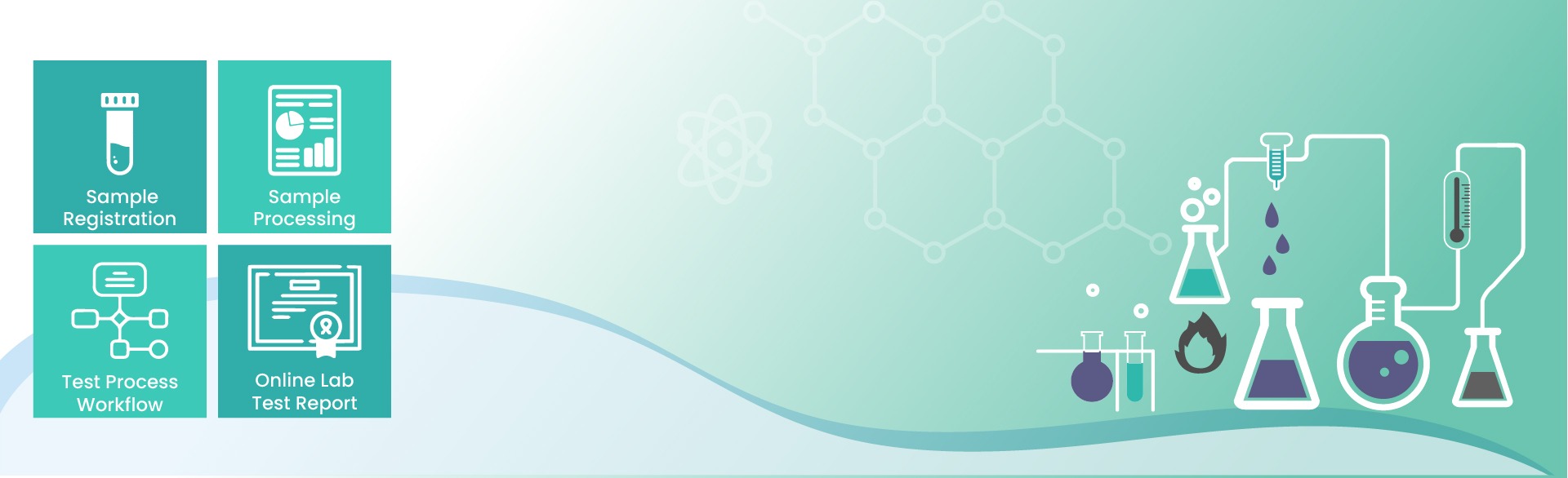 Laboratory Equipment and Scientists Working